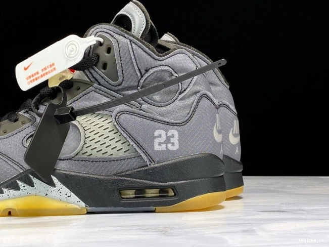 Rep TB Air Black CT8480-001 5 Jordan Off-White x 0714